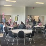an image of a people gathering at a 1st Birthday celebration at the Tangiteroria Community Complex